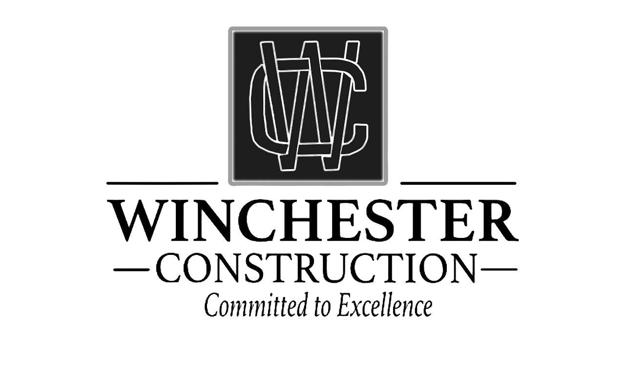 A logo of winchester construction company
